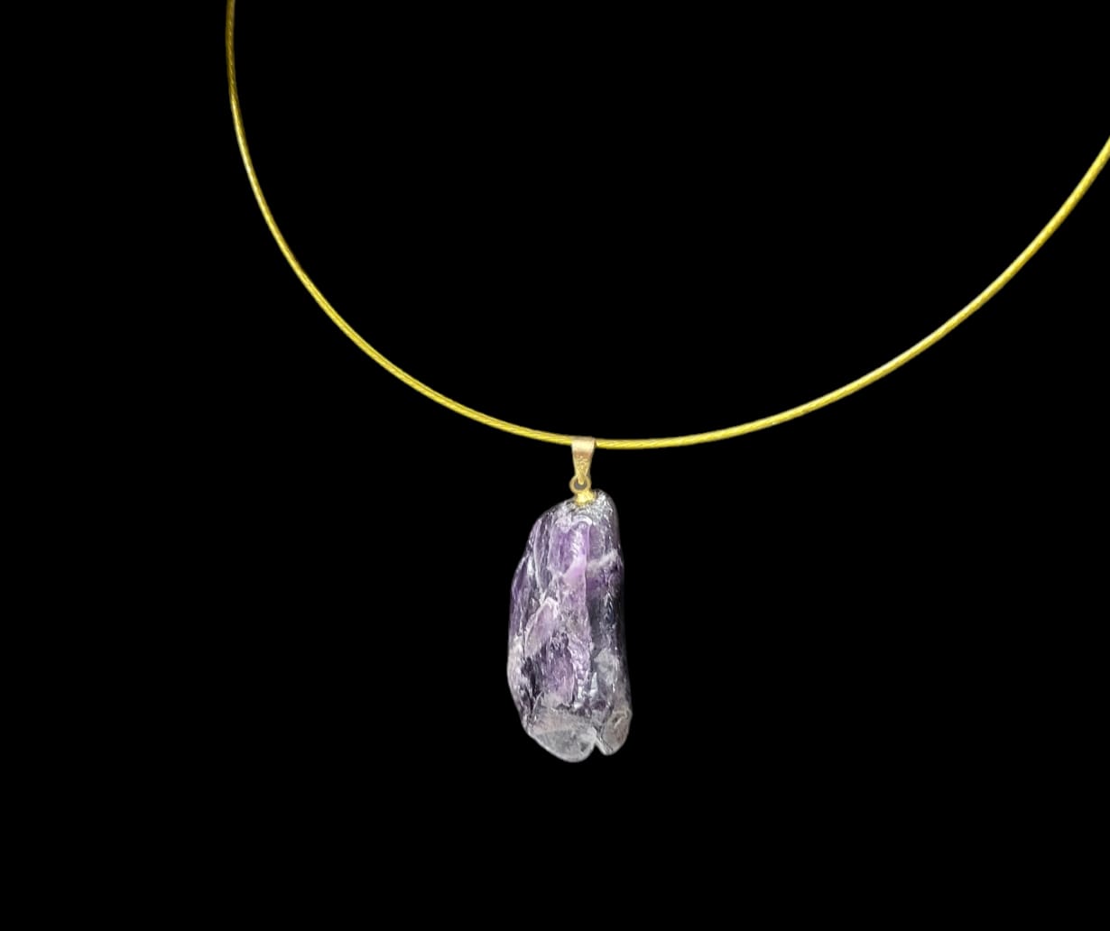 Collier pierre "sérénité" Améthyste – Image 1
