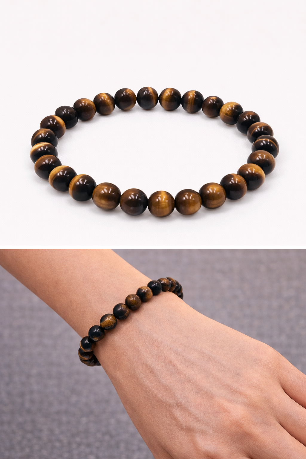 Pierre "protection" Œil du tigre – Image 1