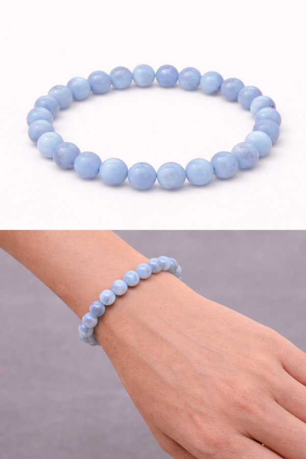 Pierre "sérénité" Calcédoine bleue