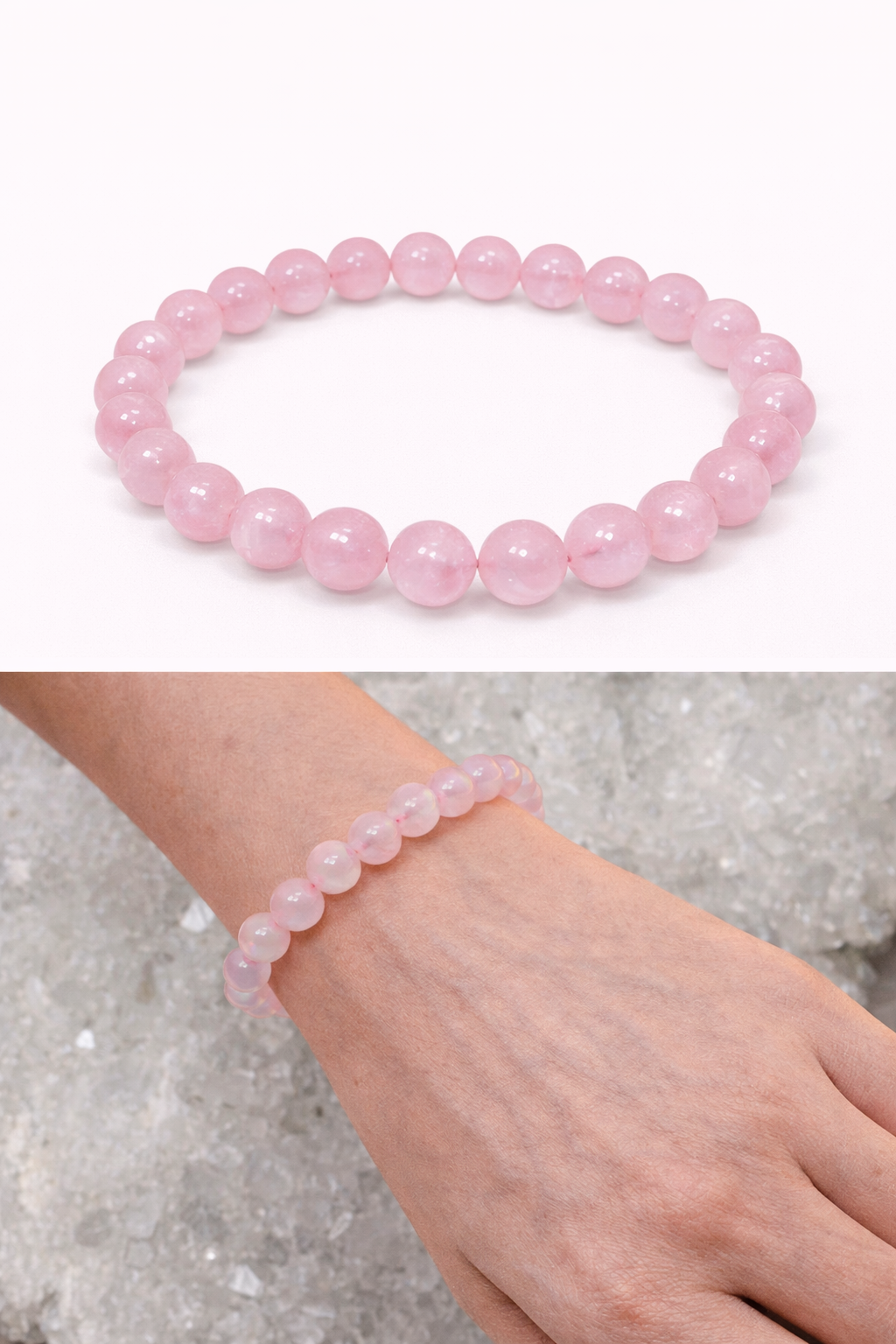 Pierre "amour" Quartz rose – Image 1