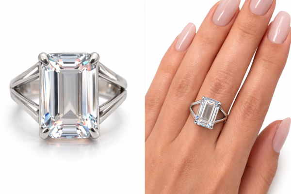 bague cristal de roche