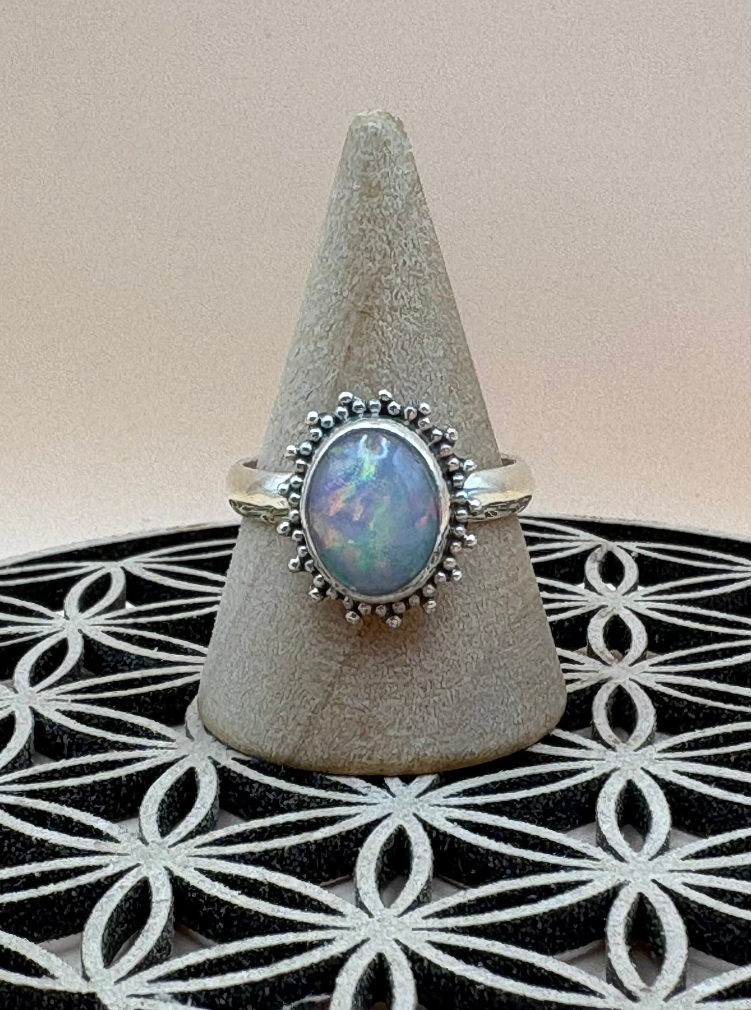 bague opale – Image 1