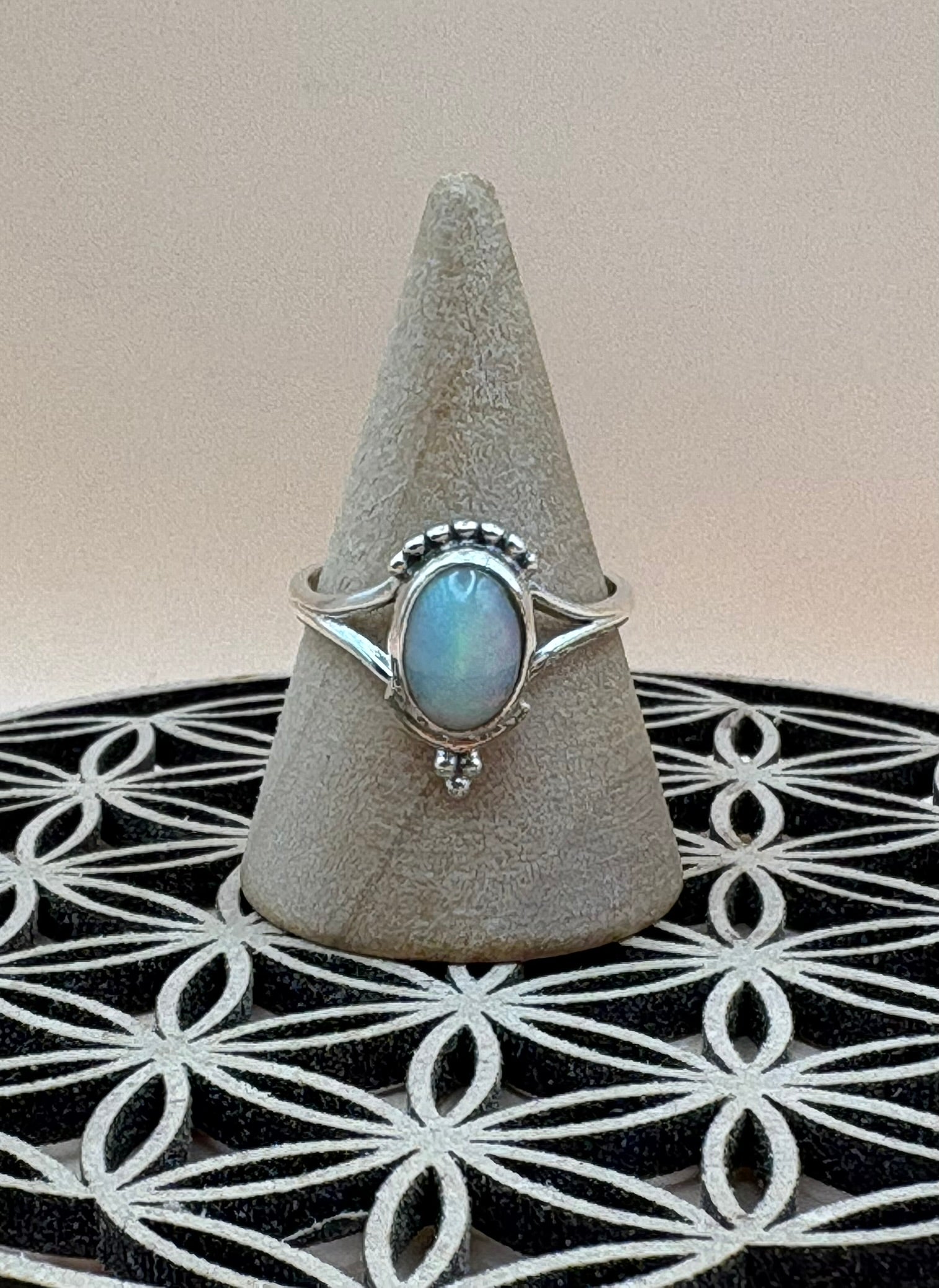 bague opale – Image 1