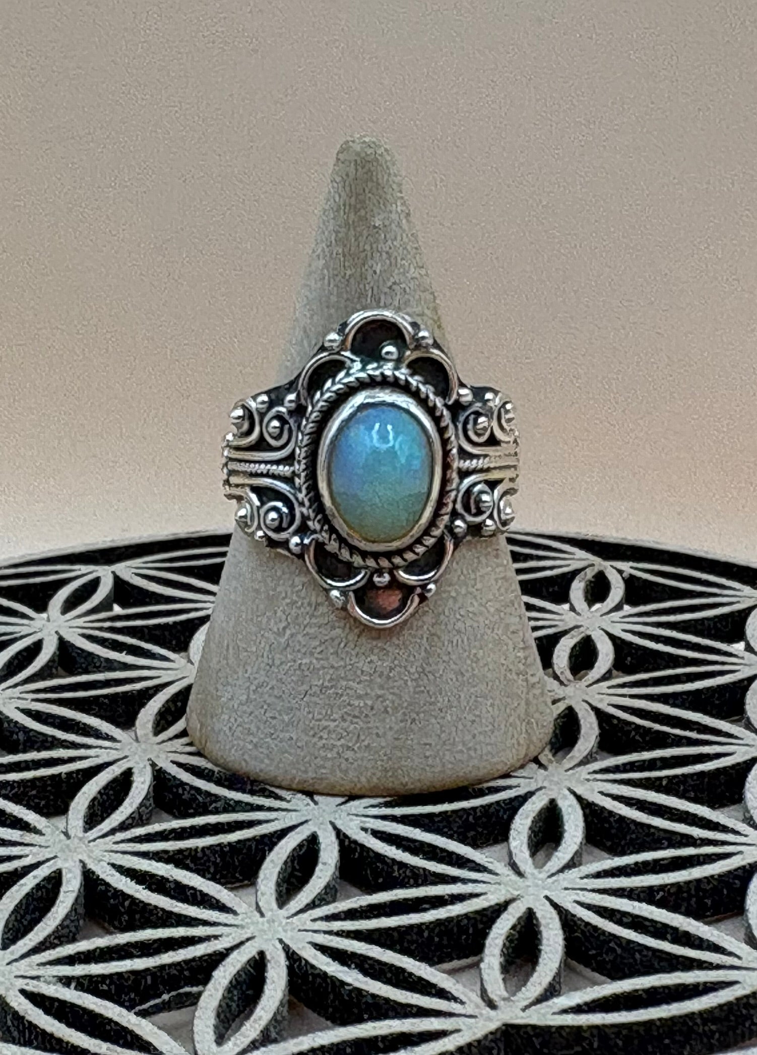 bague opale – Image 1