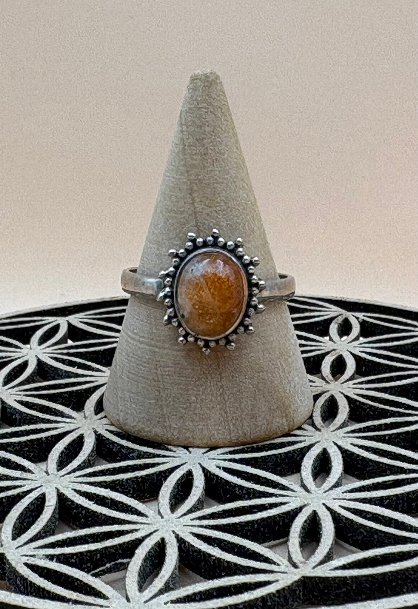 bague pierre du soleil – Image 1