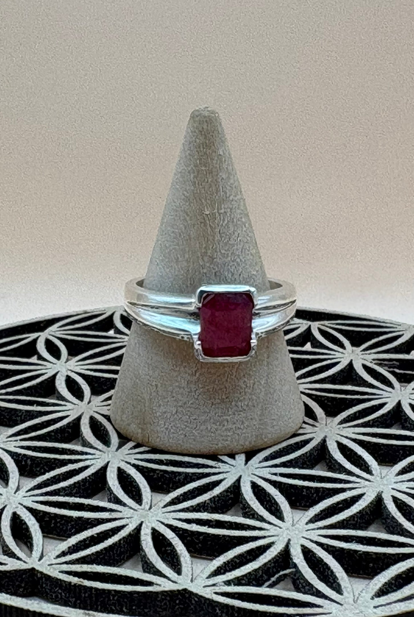 bague rubis – Image 1