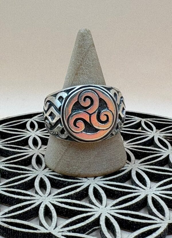 bague Triskell argent