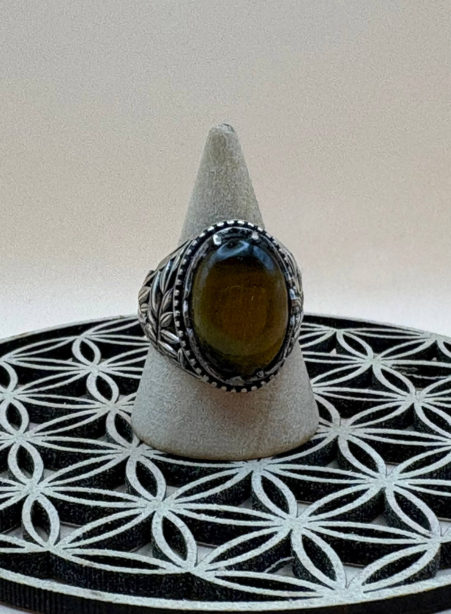 bague œil de tigre – Image 1