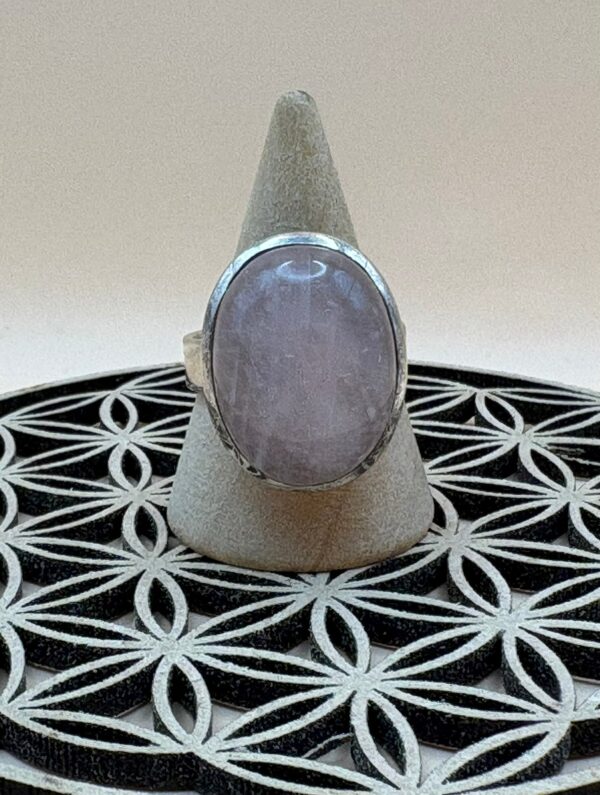 bague quartz rose