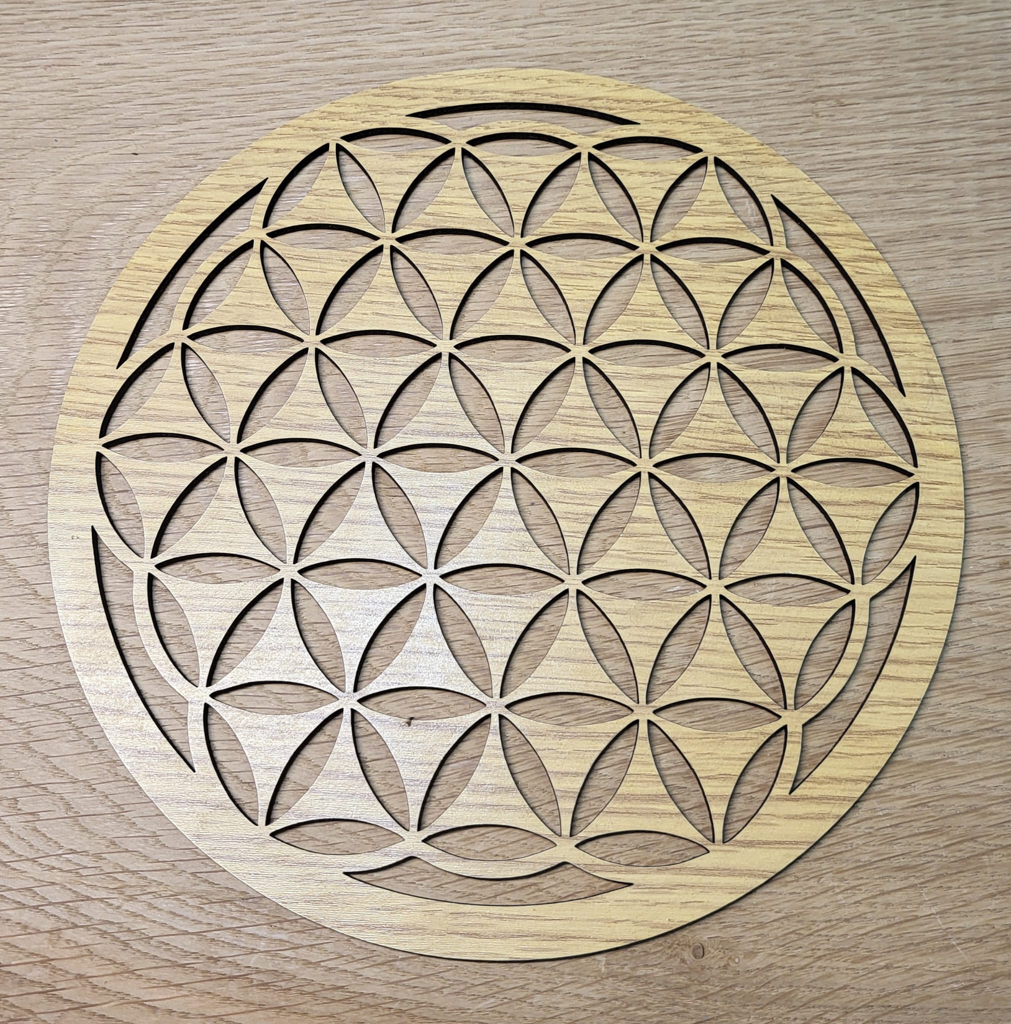 Plaque fleur de vie – Image 1