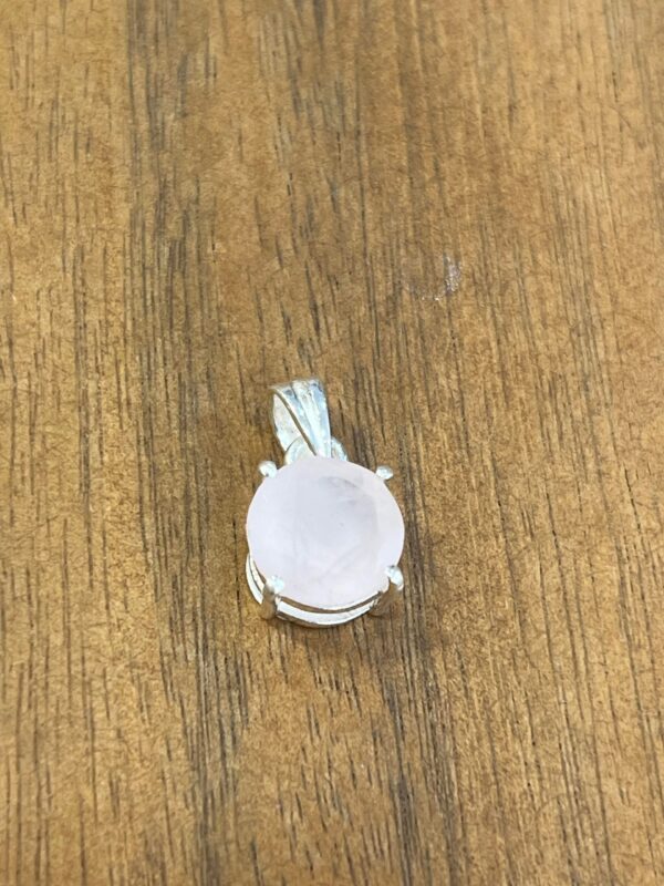 pendentif quartz rose