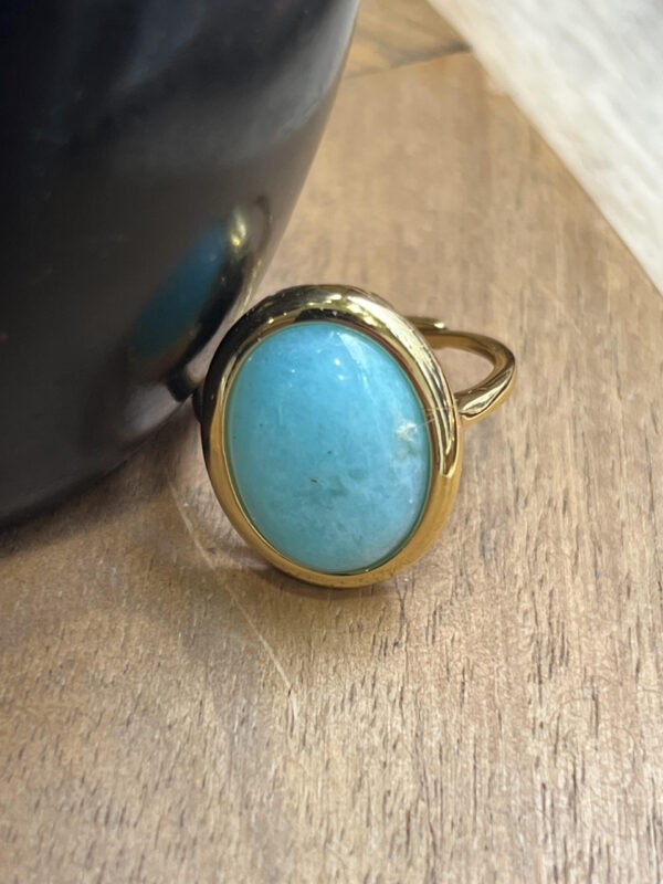 bague amazonite