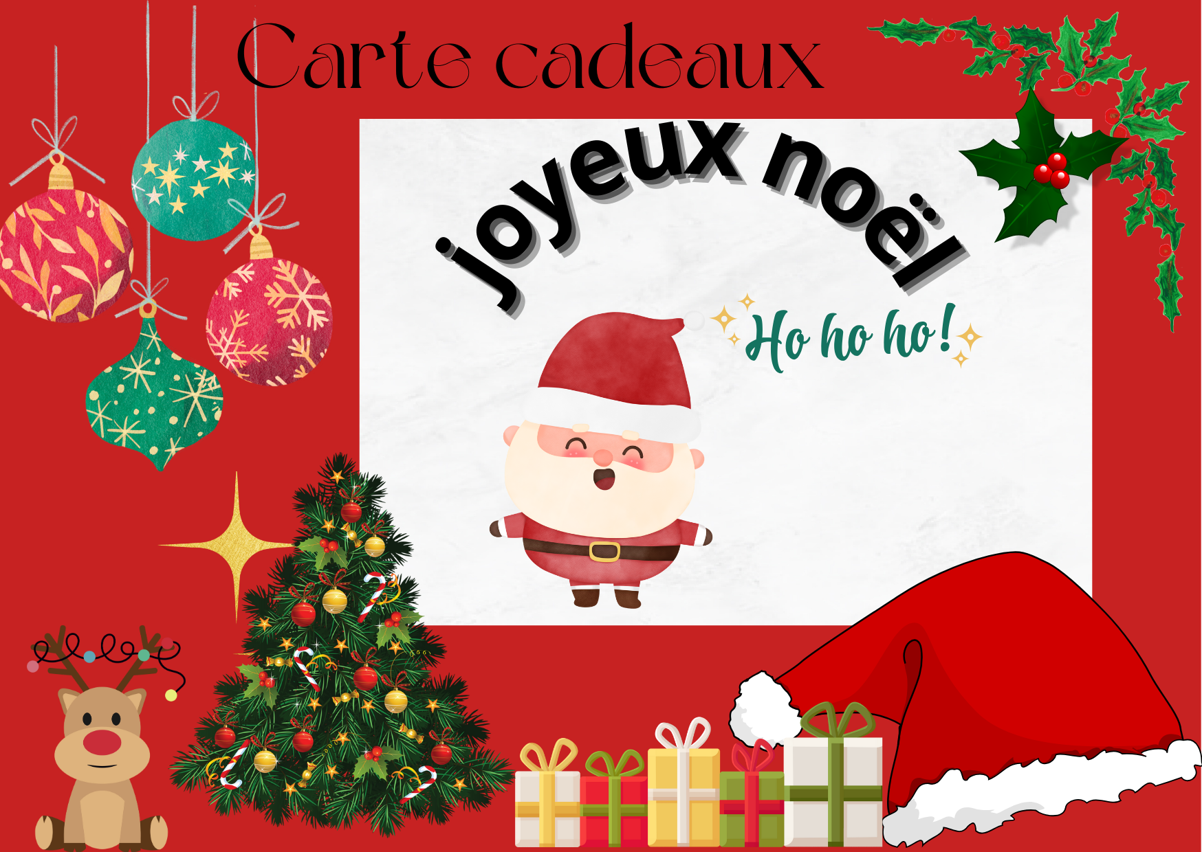 Carte cadeau Noël – Image 1