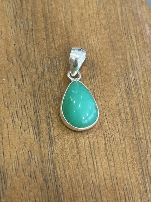 pendentif chrysoprase