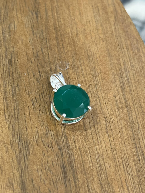 pendentif chrysoprase
