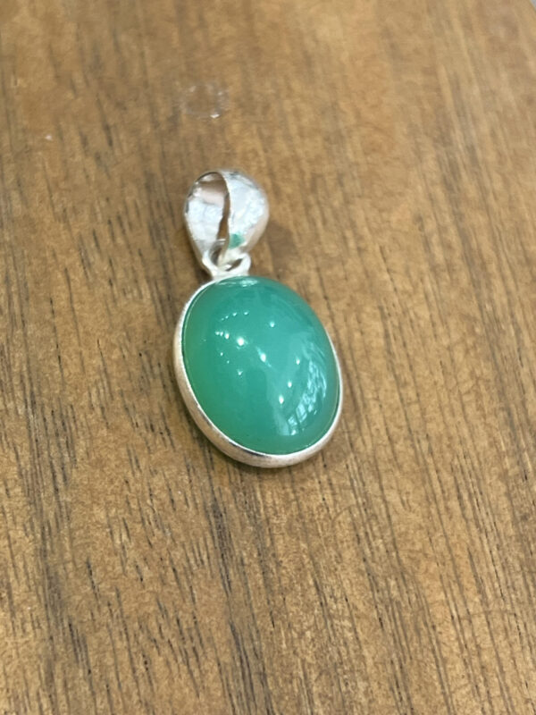 pendentif chrysoprase