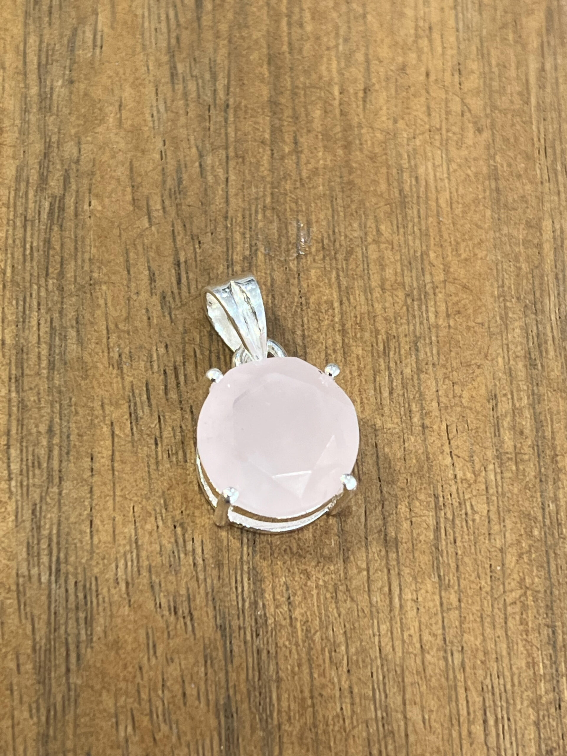 pendentif quartz rose – Image 1
