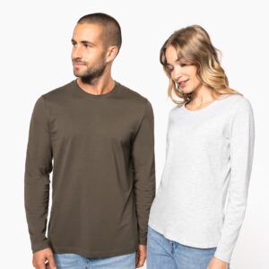 T-shirt col rond manches longues femme – Image 6
