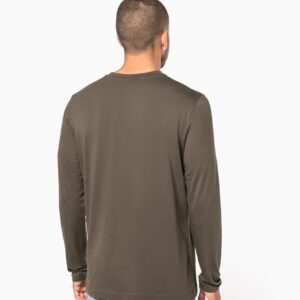 T-shirt col rond manches longues homme – Image 2