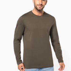 T-shirt col rond manches longues homme – Image 1