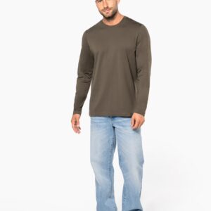 T-shirt col rond manches longues homme – Image 6