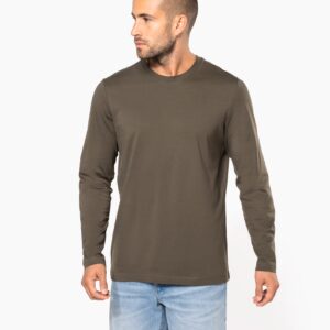 T-shirt col rond manches longues homme – Image 9