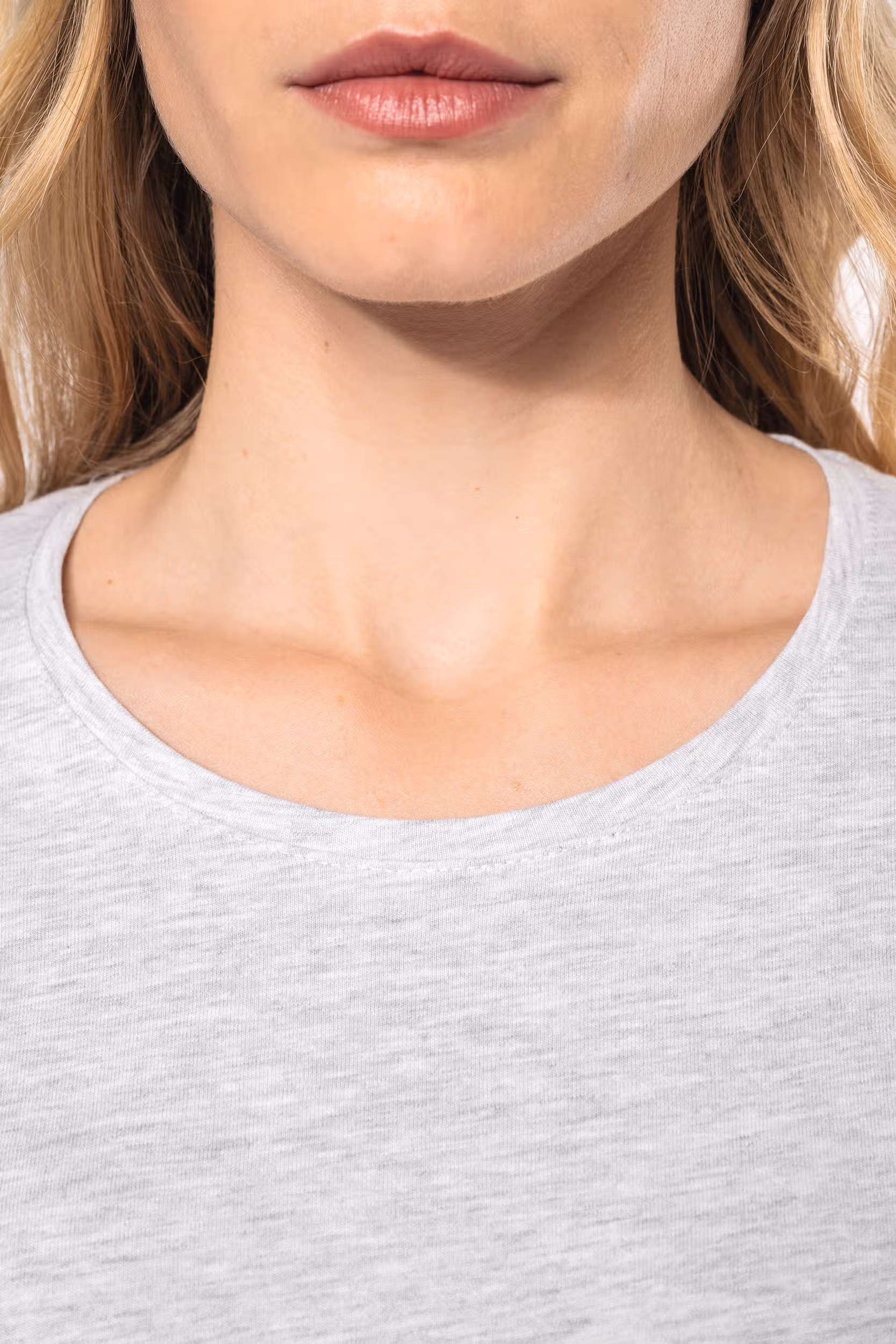 T-shirt col rond manches longues femme – Image 3