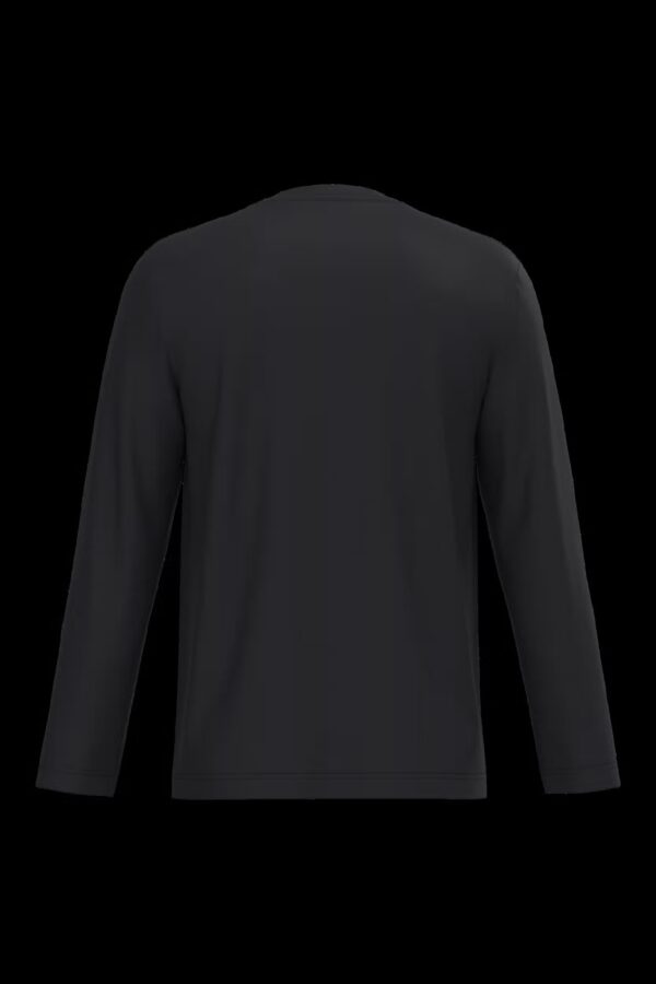 T-shirt col V manches longues homme