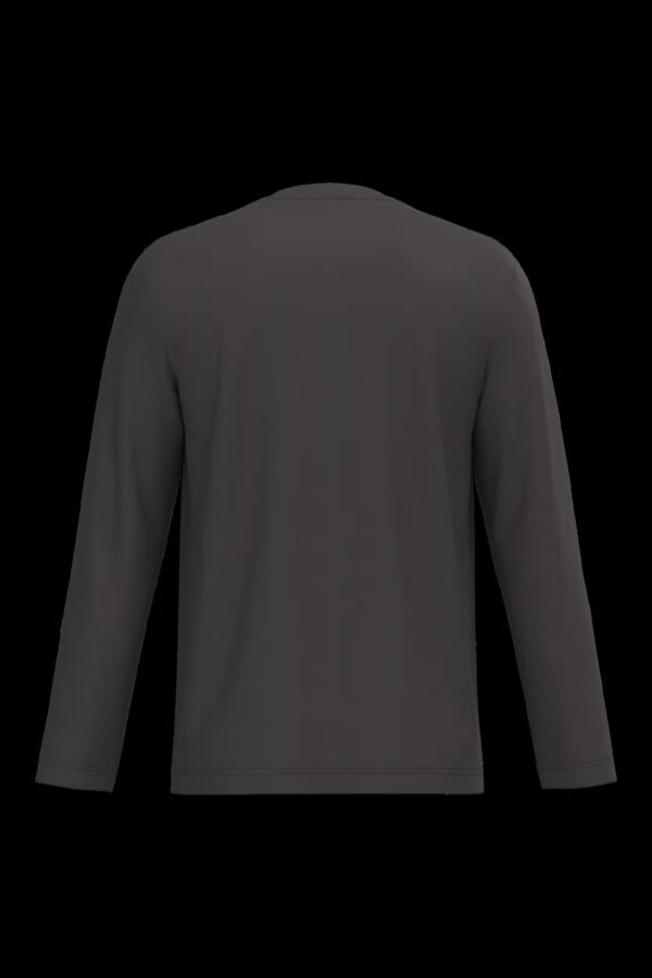 T-shirt col V manches longues homme