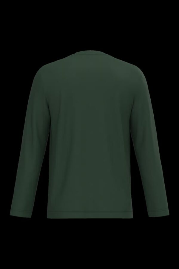 T-shirt col V manches longues homme