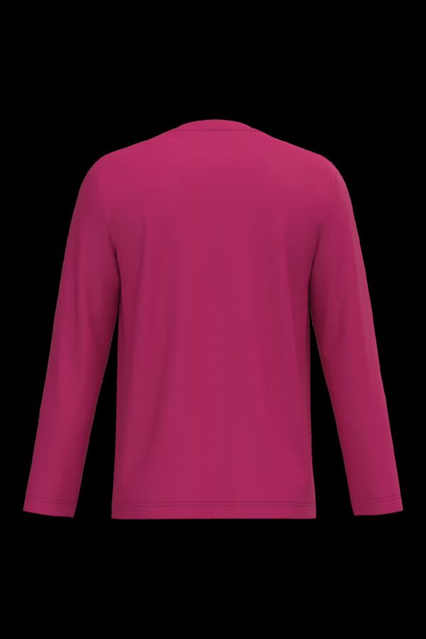 T-shirt col V manches longues homme