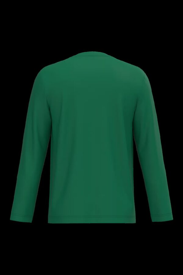 T-shirt col V manches longues homme