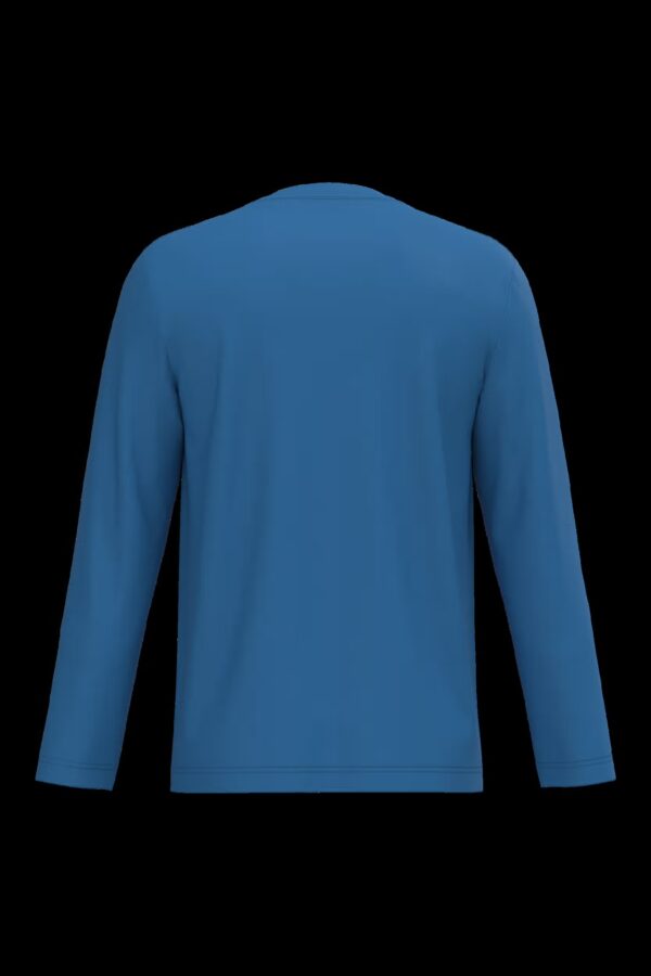 T-shirt col V manches longues homme