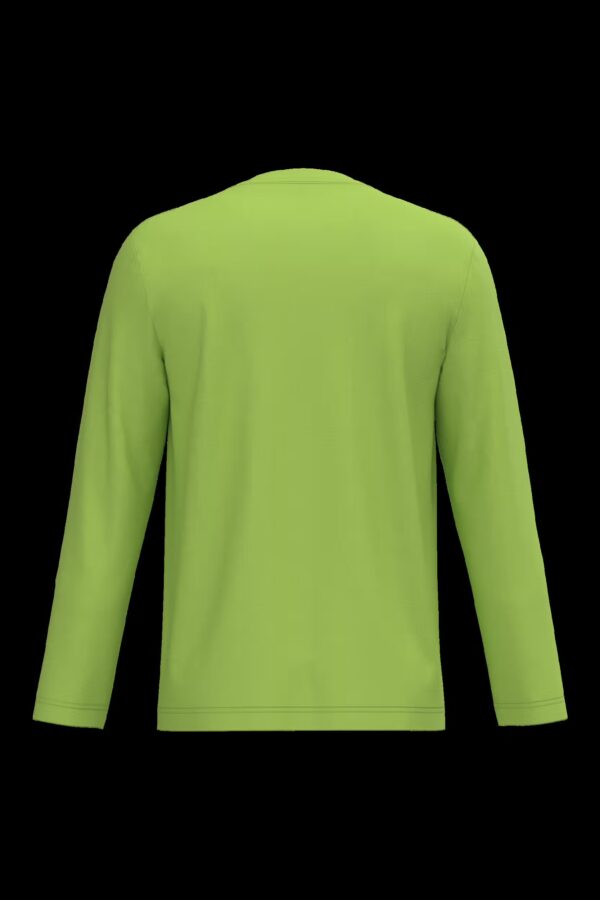 T-shirt col V manches longues homme