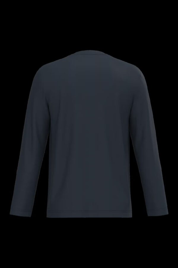 T-shirt col V manches longues homme