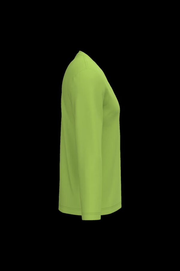 T-shirt col V manches longues homme