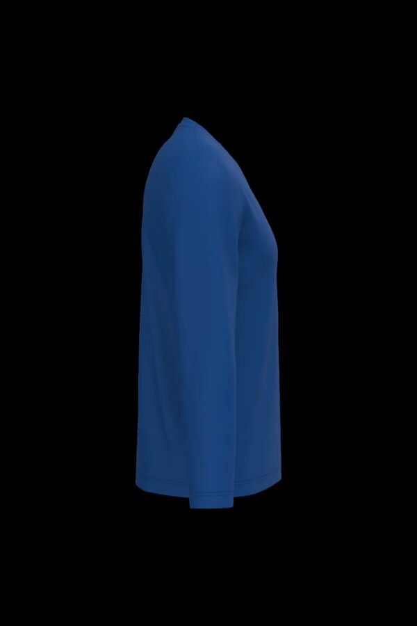 T-shirt col V manches longues homme