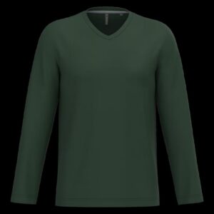 T-shirt col V manches longues homme – Image 29