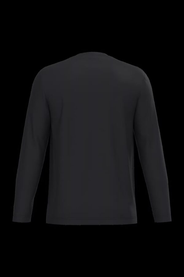 T-shirt col rond manches longues homme