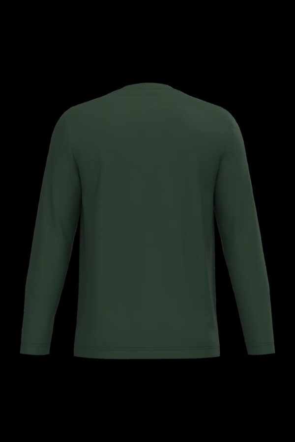 T-shirt col rond manches longues homme