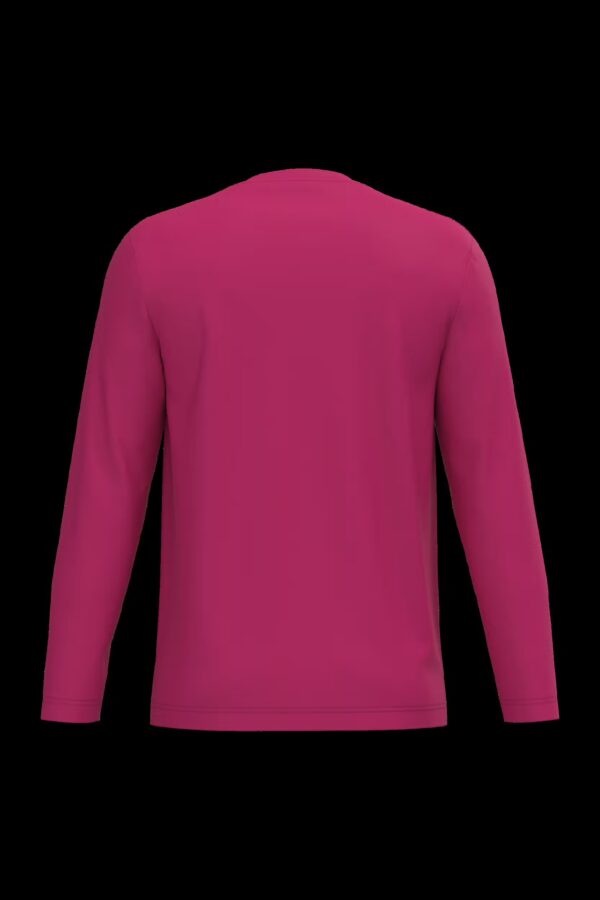 T-shirt col rond manches longues homme