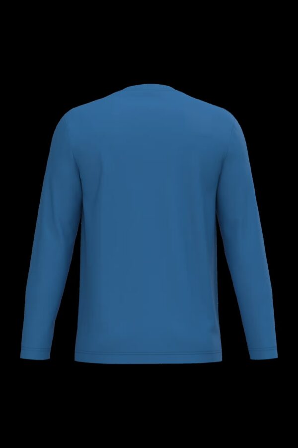 T-shirt col rond manches longues homme