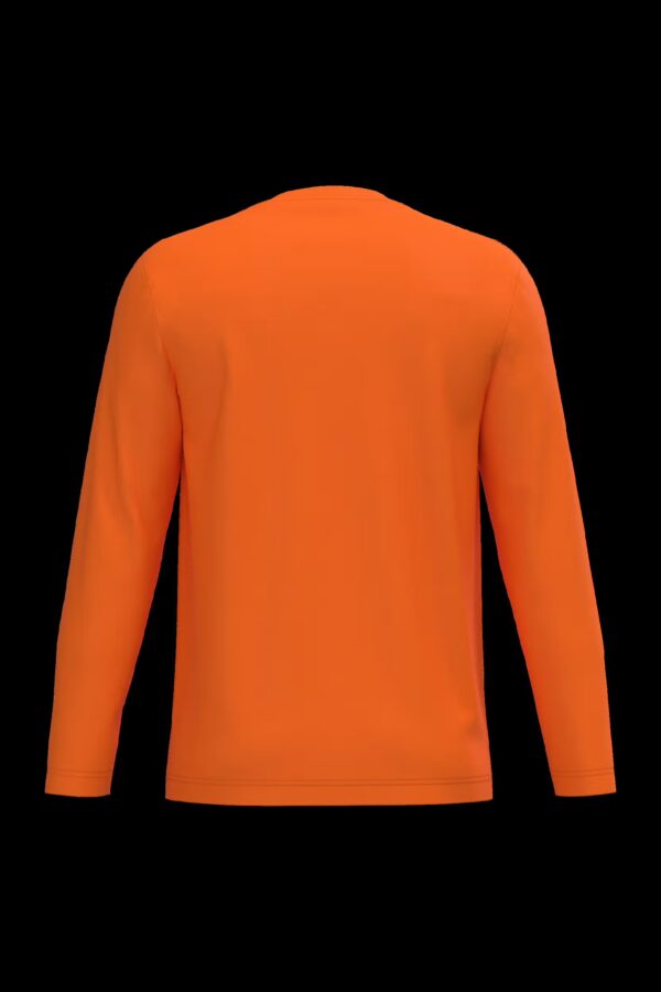 T-shirt col rond manches longues homme