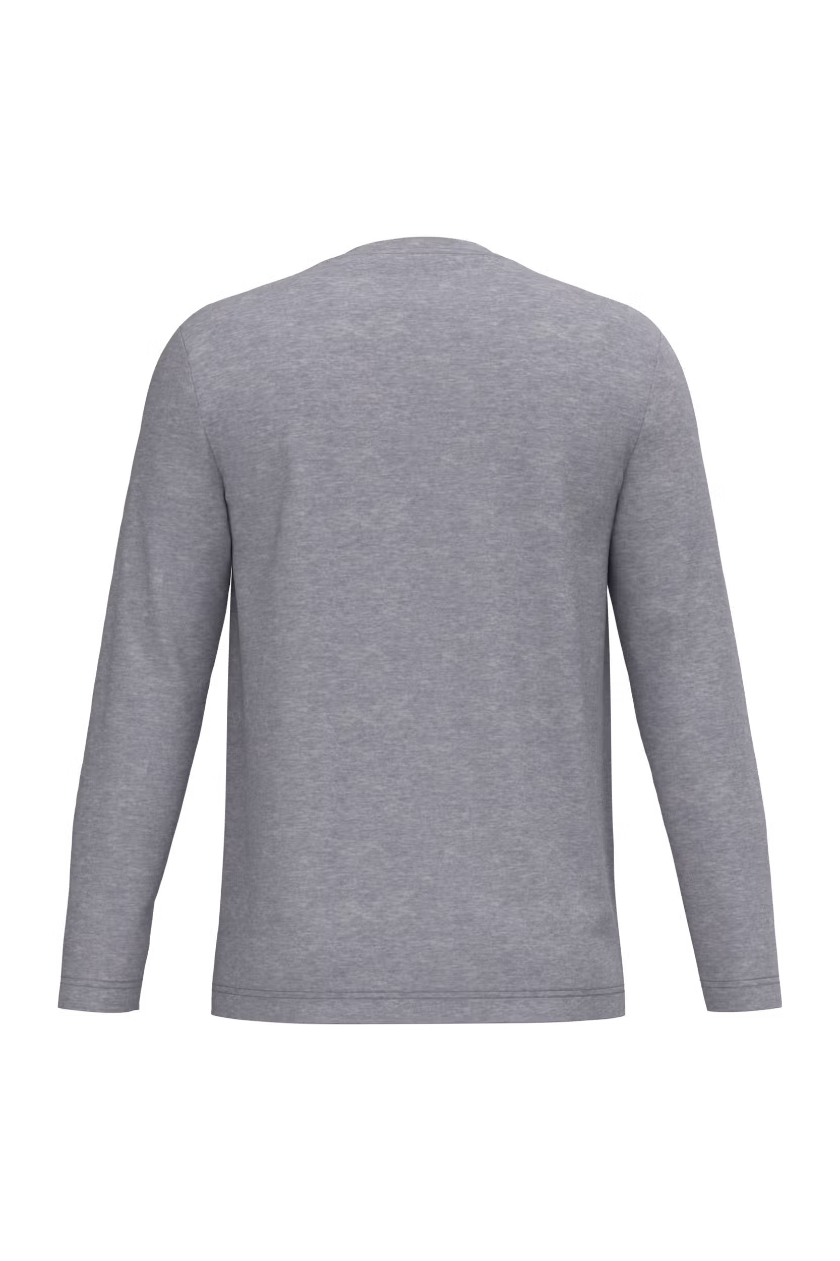 T-shirt col rond manches longues homme – Image 53