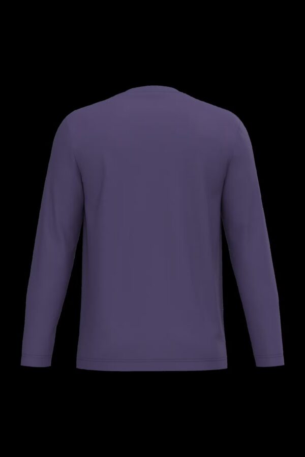 T-shirt col rond manches longues homme