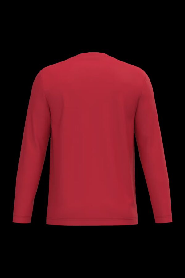 T-shirt col rond manches longues homme