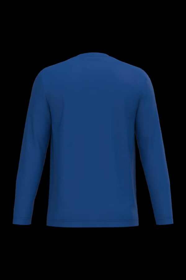 T-shirt col rond manches longues homme