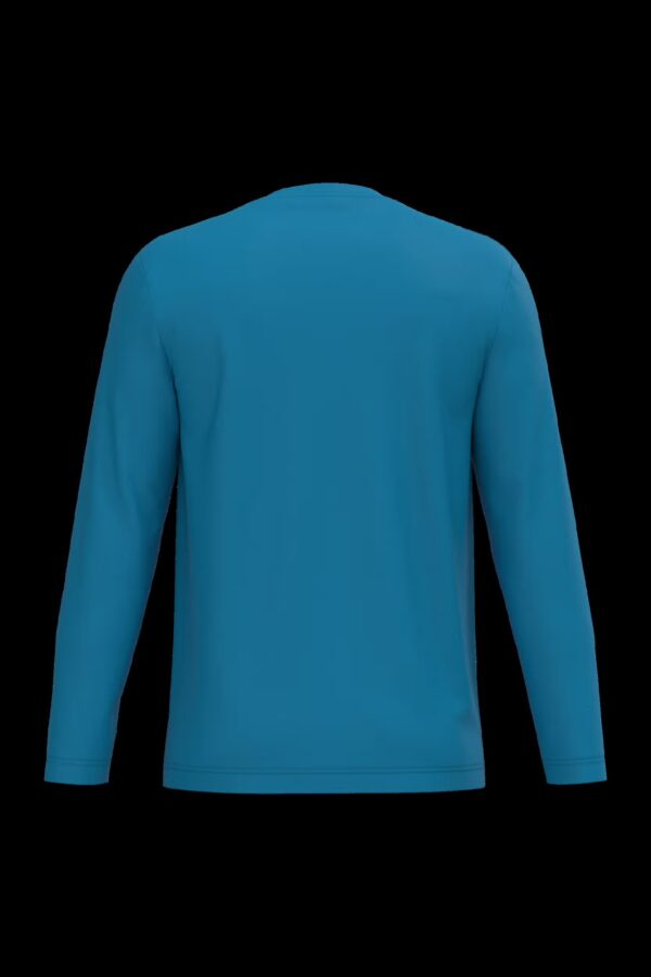T-shirt col rond manches longues homme