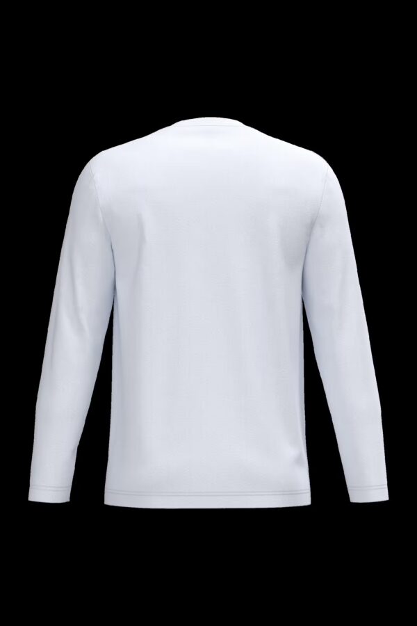 T-shirt col rond manches longues homme