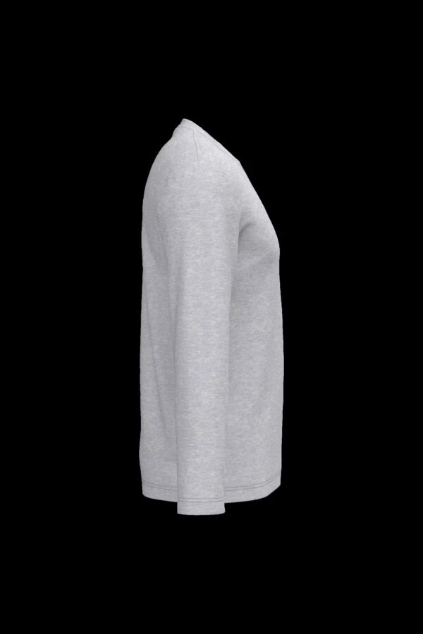 T-shirt col rond manches longues homme